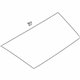 Hyundai 87820-S8100 Glass & MOULDING Assembly-Quarter