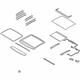 Hyundai 81600-J3000-NNB Panorama Roof Assembly