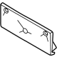 Hyundai 86529-CW010 MOULDING-FRT BPR License Plate