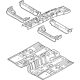 Hyundai 65100-L5000 Panel Assembly-Floor,Ctr