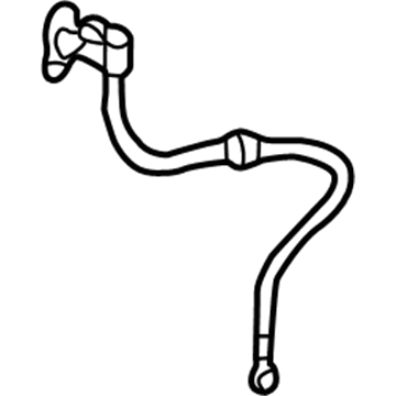 58811-26000 Hyundai Front Brake Hose Left Hand Illustration 1 of 1